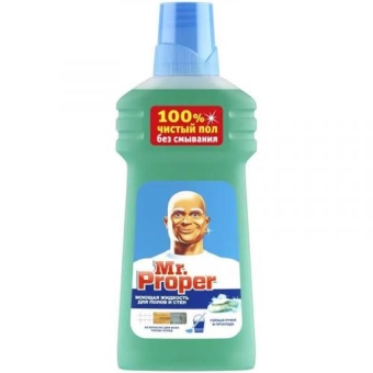 Средство моющее Mr. Proper Горный ручей и прохлада для полов и стен, Procter & Gamble, 500 мл