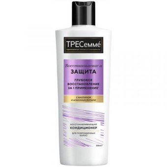 Кондиционер Тресемме Восстановление и защита для поврежденных волос, Unilever HPC, 400 мл