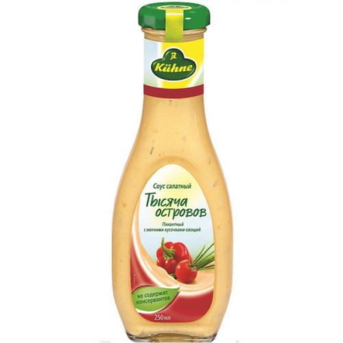 Соус салатный Kuhne 1000 островов, Olive Line International S.L., 250 мл
