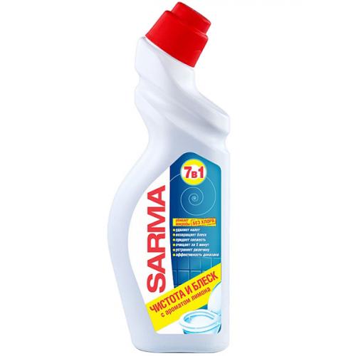 Средство чистящее Sarma Чистота и блеск для сантехники, Невская Косметика, 750 мл