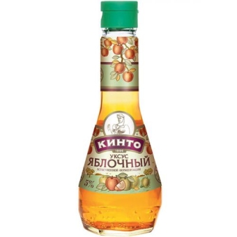 Уксус яблочный Кинто 5%, ДАРСИЛ, 250 мл