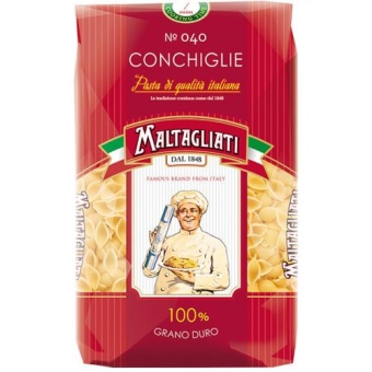 Макаронные изделия Maltagliati 040 Conchiglie Ракушечки, ИНФОЛИНК, 450 г