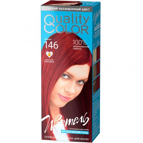 Гель-краска стойкая Цветель для волос, 146 гранат, Эстель, 115 мл