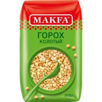 Крупа Makfa Горох колотый, Макфа, 800 г