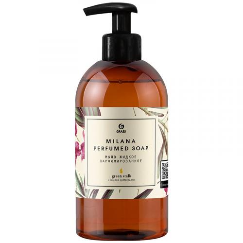 Мыло жидкое Milana Green Stalk парфюмированное, Грасс, 300 мл