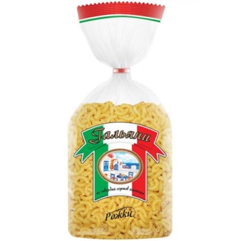 Макаронные изделия Гальяни Рожки, Мелком, 450 г