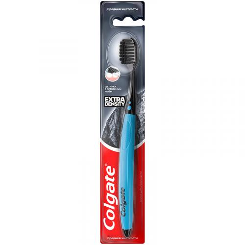 Щетка зубная Colgate Extra Density средней жесткости, Colgate-Palmolive, .