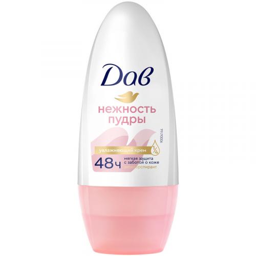 Антиперспирант шариковый Дав Нежность пудры, Unilever HPC, 50 мл