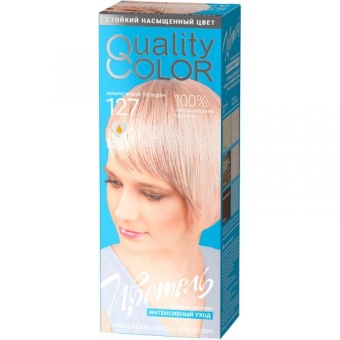Гель-краска стойкая Цветель для волос, 127 жемчужный блондин, Эстель, 115 мл