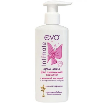 Крем-мыло жидкое Evo Intimate для интимной гигиены, Аванта-Сувенир, 200 мл