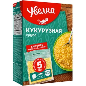 Крупа Увелка Кукурузная, Увелка, 400 г