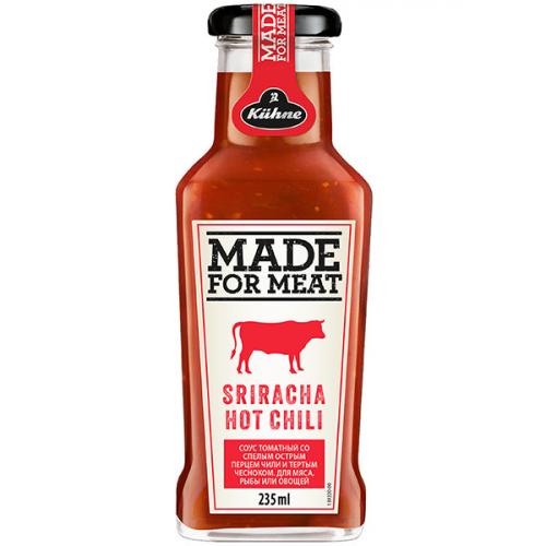 Соус Kuhne Made for Meat томатный острый с перцем чили, Olive Line International S.L., 235 мл