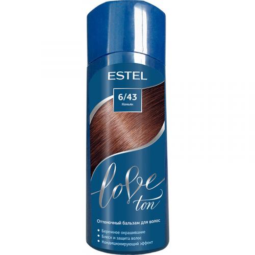 Бальзам оттеночный Estel Love Ton для волос, 6/43 коньяк, Эстель, 150 мл