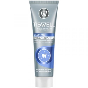Паста зубная Tiswell энзимная отбеливающая с кальцием, Unilever HPC, 110 г