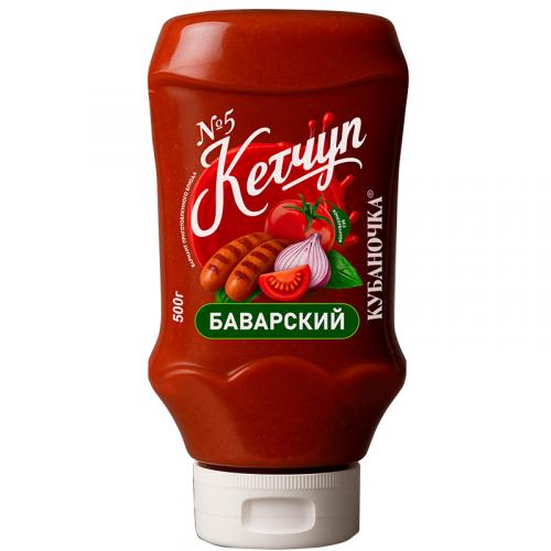 Кетчуп Кубаночка N5 баварский, Кубаночка, 500 г