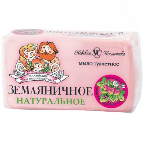 Мыло туалетное Невская косметика Земляничное, Невская косметика, 140 г