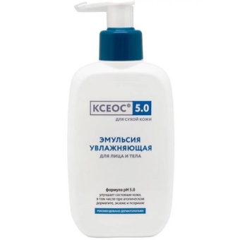 Эмульсия увлажняющая Ксеос 5.0 для сухой кожи лица и тела, Аванта-Сувенир, 250 мл