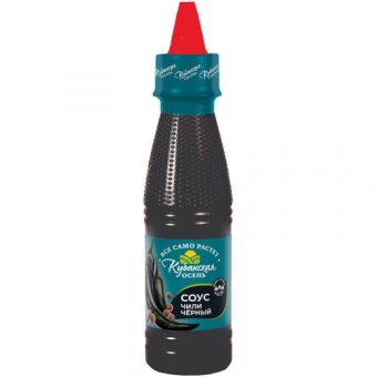 Соус Кубанская осень Чили черный, Стоевъ, 200 г