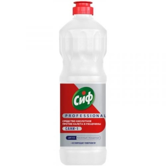 Сиф Professional САНИ-1 кислотное против ржавчины и налета, Unilever HPC, 1 л