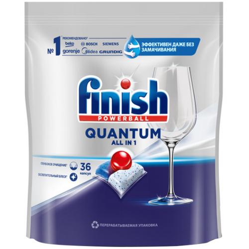Средство для посудомоечных машин Finish Quantum All In 1, Reckitt Benckiser (HyHo),