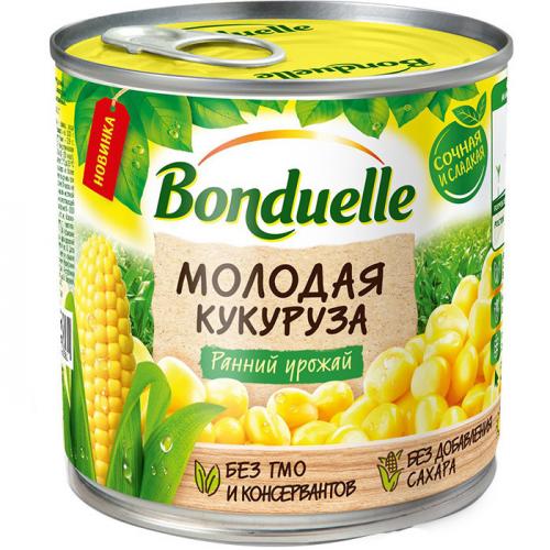 Кукуруза молодая Bonduelle, Бондуэль, 340 г