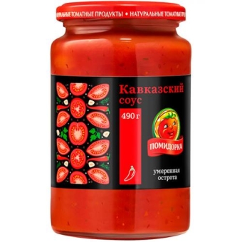 Соус Помидорка Кавказский, DESAN, 490 г