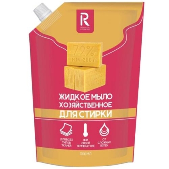 Мыло жидкое хозяйственное Ренессанс Для стирки, РЕНЕССАНС Косметик, 1 л