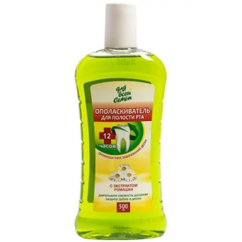 Ополаскиватель для полости рта Для всей семьи С экстрактом ромашки, Ренессанс Косметик, 500 мл