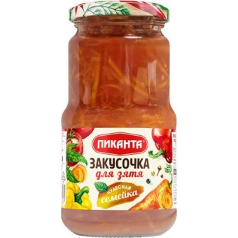 Закусочка Пиканта Для зятя, Пиканта, 460 г