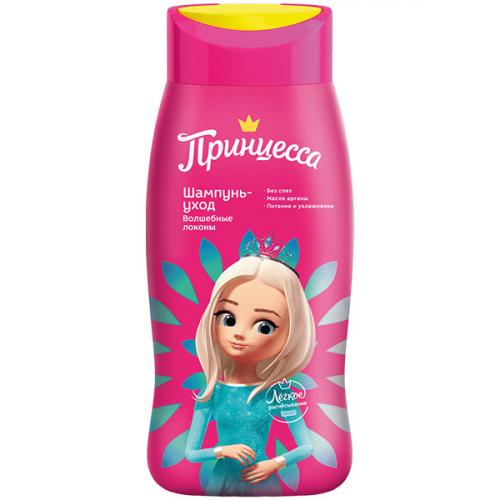 Шампунь-уход Принцесса Волшебные локоны для волос, БИГ, 250 мл
