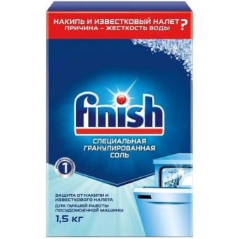 Соль специальная Finish для посудомоечных машин, Reckitt Benckiser (HyHo), 1.5 кг