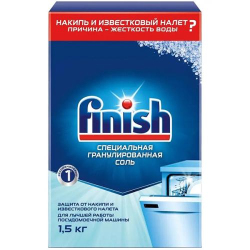 Соль специальная Finish для посудомоечных машин, Reckitt Benckiser (HyHo), 1.5 кг