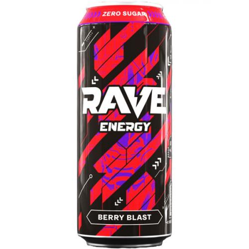 Напиток энергетический Rave Energy Berry Blast, ЮБК, 450 мл