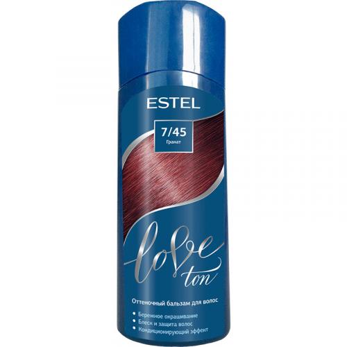 Бальзам оттеночный Estel Love Ton для волос, 7/45 гранат, Эстель, 150 мл