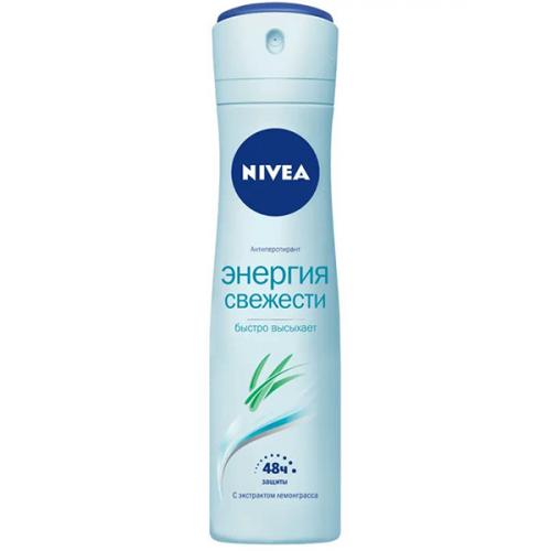 Антиперспирант-спрей Nivea Энергия свежести, Beiersdorf, 150 мл