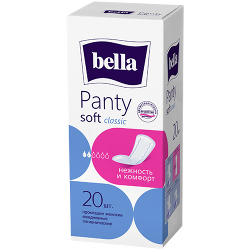 Прокладки ежедневные Bella Panty Soft Classic, Bella, .