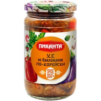Хе Пиканта из баклажанов по-корейски, Пиканта, 360 г