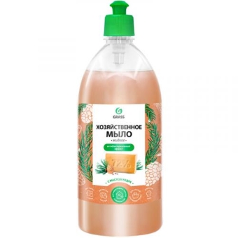 Мыло хозяйственное Grass жидкое с маслом кедра, Грасс, 1 л