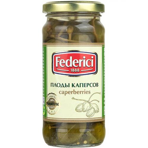 Плоды каперсов Federici, Olive Line International S.L., 230 г