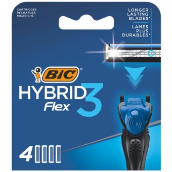 Кассеты сменные Bic Hybrid 3 Flex, BIC