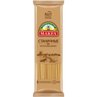 Макаронные изделия Makfa Вермишель длинная станичная, Макфа, 500 г