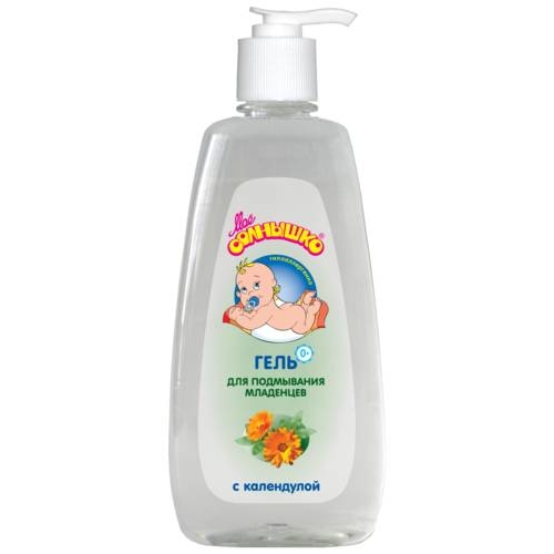 Гель для подмывания младенцев Мое Солнышко c календулой, Аванта-Сувенир, 400 мл