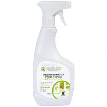 Средство Clean Home для мытья стекол и зеркал, Химрос, 500 мл