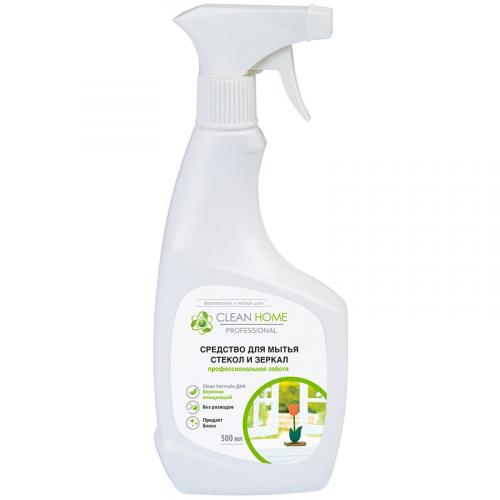 Средство Clean Home для мытья стекол и зеркал, Химрос, 500 мл