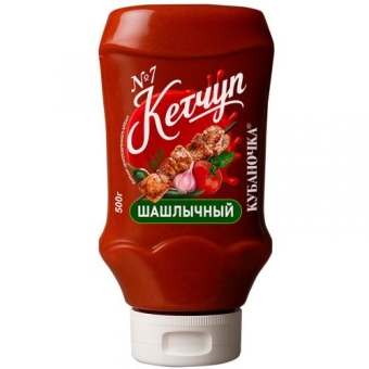 Кетчуп Кубаночка N7 шашлычный, Кубаночка, 500 г