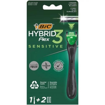 Станок бритвенный Bic Flex 3 Hybrid Sensitive, BIC