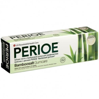 Паста зубная Perioe Bamboo Salt с бамбуковой солью для профилактики проблем с деснами, Градиент, 120 г