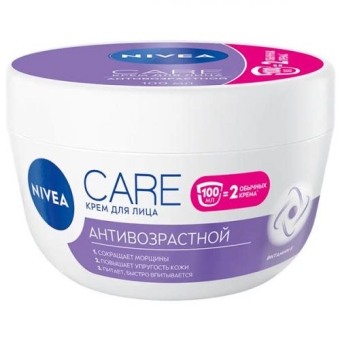 Крем Nivea Care антивозрастной для лица, Beiersdorf, 100 мл