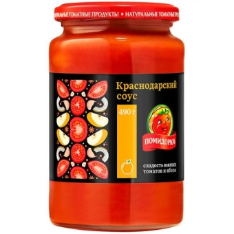 Соус Помидорка Краснодарский, DESAN, 490 г