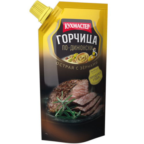 Горчица Кухмастер По-дижонски, Кухмастер, 140 г
